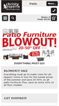 Mobile Screenshot of patio.christysports.com